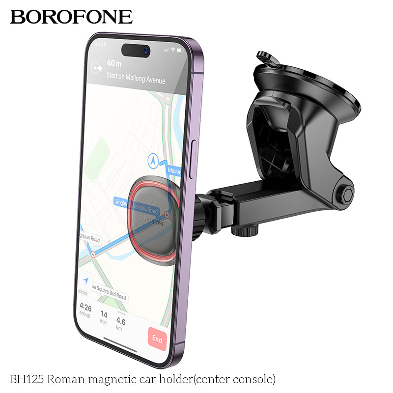 BH125 Roman Magnetic Car Phone Holder – Sleek Mobile Holder for Every Drive