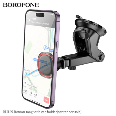 BH125 Roman Magnetic Car Phone Holder – Sleek Mobile Holder for Every Drive