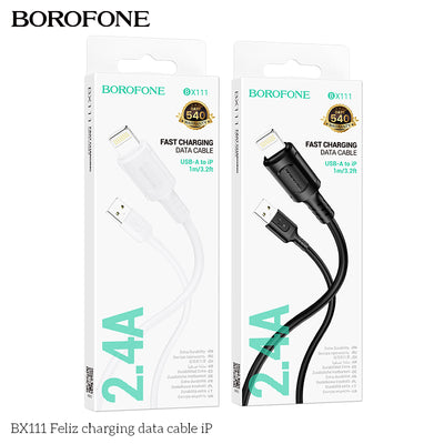 BX111 Feliz iPhone Charging Data Cable – Fast & Reliable