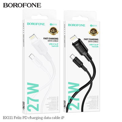 BX111 Feliz PD iPhone Charging Data Cable – Fast & Safe