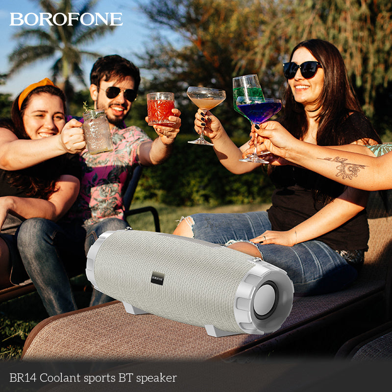 BR14 Coolant Sports Bluetooth Speaker – Portable Wireless Speaker with Deep Bass