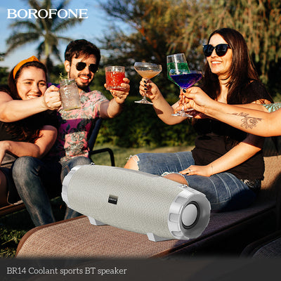BR14 Coolant Sports Bluetooth Speaker – Portable Wireless Speaker with Deep Bass