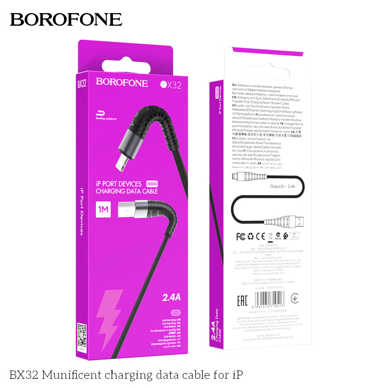 BX32 Munificent iPhone Charging Data Cable