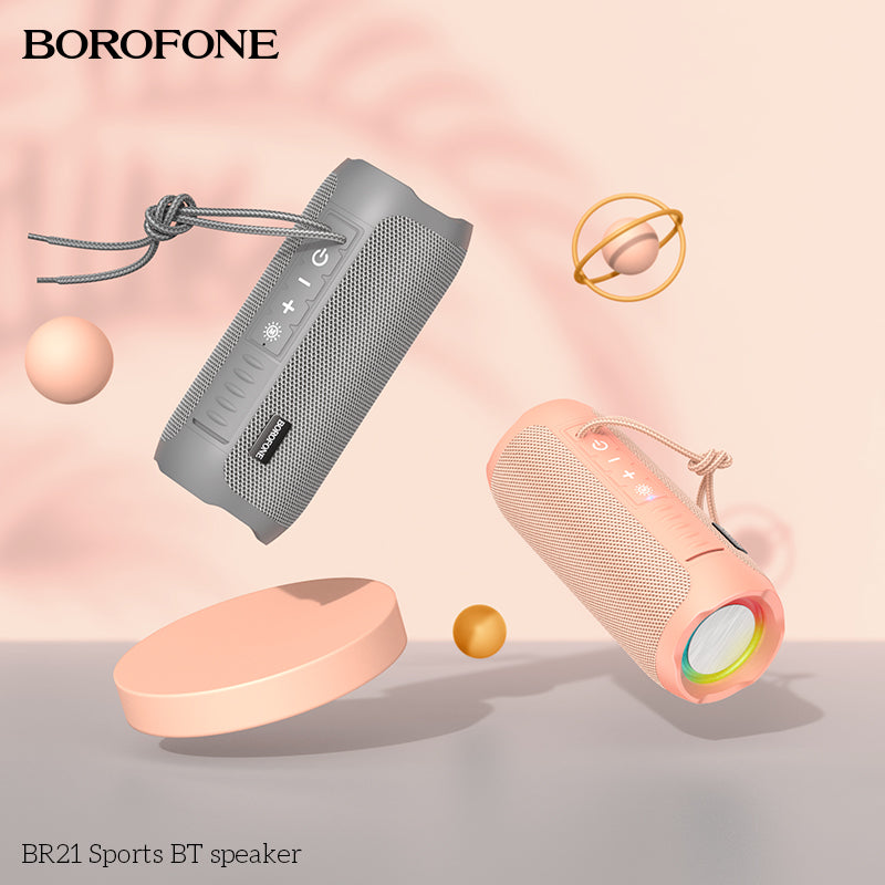 BR21 Sports Bluetooth Speaker – Portable Wireless Speaker with Powerful Bass