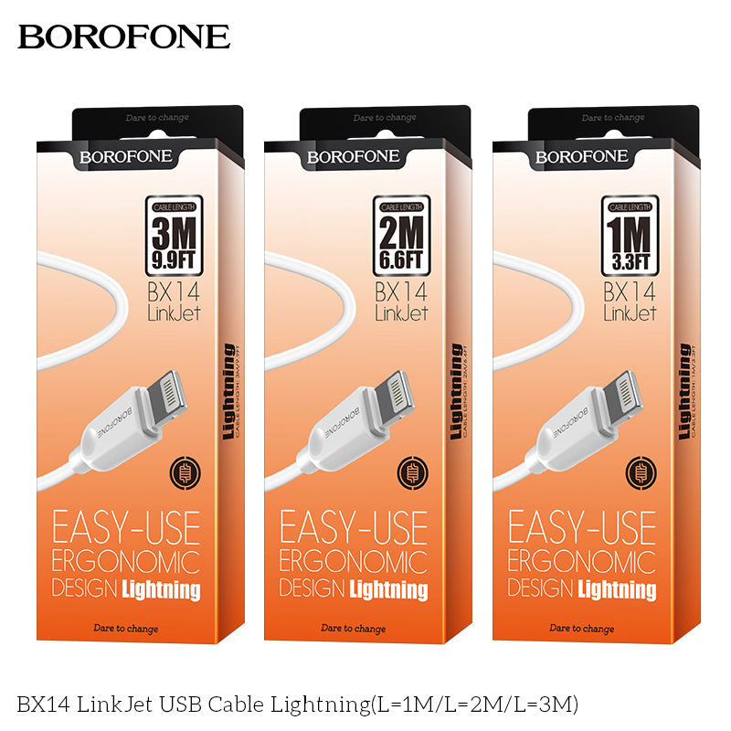 BX14 LinkJet USB iP Charging Data Cable (2M/3M)