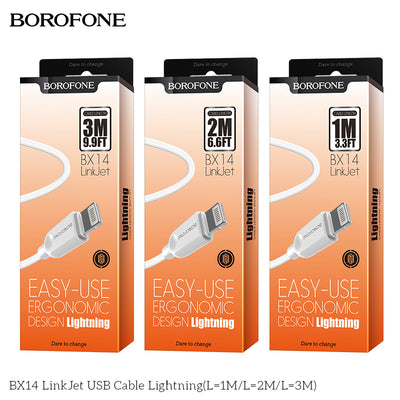 BX14 LinkJet USB iP Charging Data Cable (2M/3M)