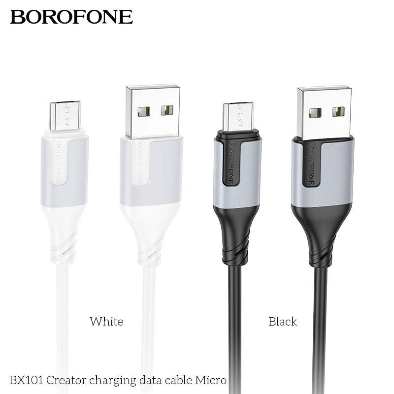 BX101 Creator Micro USB Charging Data Cable – Fast & Reliable