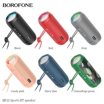 BR21 Sports Bluetooth Speaker – Portable Wireless Speaker with Powerful Bass