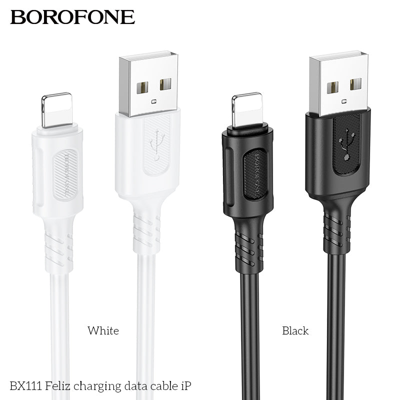 BX111 Feliz iPhone Charging Data Cable – Fast & Reliable