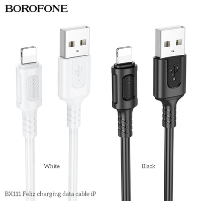 BX111 Feliz iPhone Charging Data Cable – Fast & Reliable