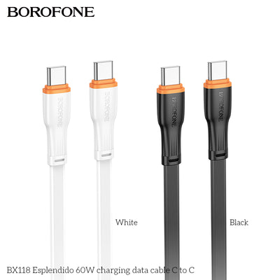BX118 Espléndido 60W USB-C to USB-C Charging Data Cable