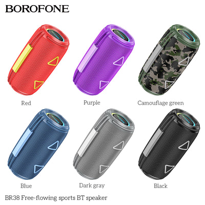 BOROFONE BR38 Free-flowing sports BT speaker in various colors 