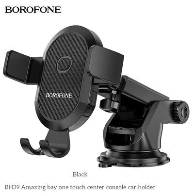 BH39 Amazing Bay One Touch Car Phone Holder – Secure Mobile Holder for Every Drive