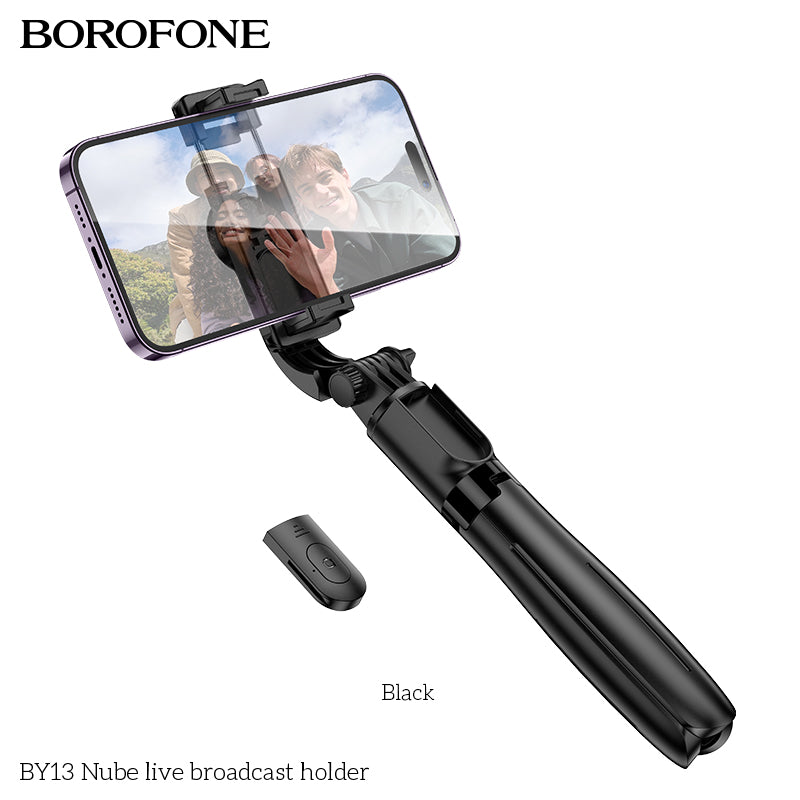 BY13 Nube Live Broadcast Holder – Adjustable Phone Stand for Streaming & Video Recording