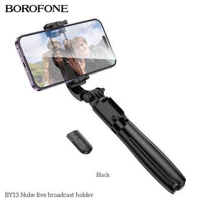 BY13 Nube Live Broadcast Holder – Adjustable Phone Stand for Streaming & Video Recording