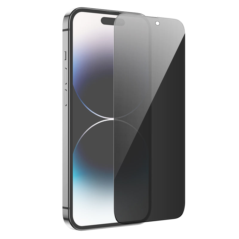 Diamond Armor Anti-Spy Tempered Glass for iPhone 14 Pro (10PCS) – Full Screen Protector Set