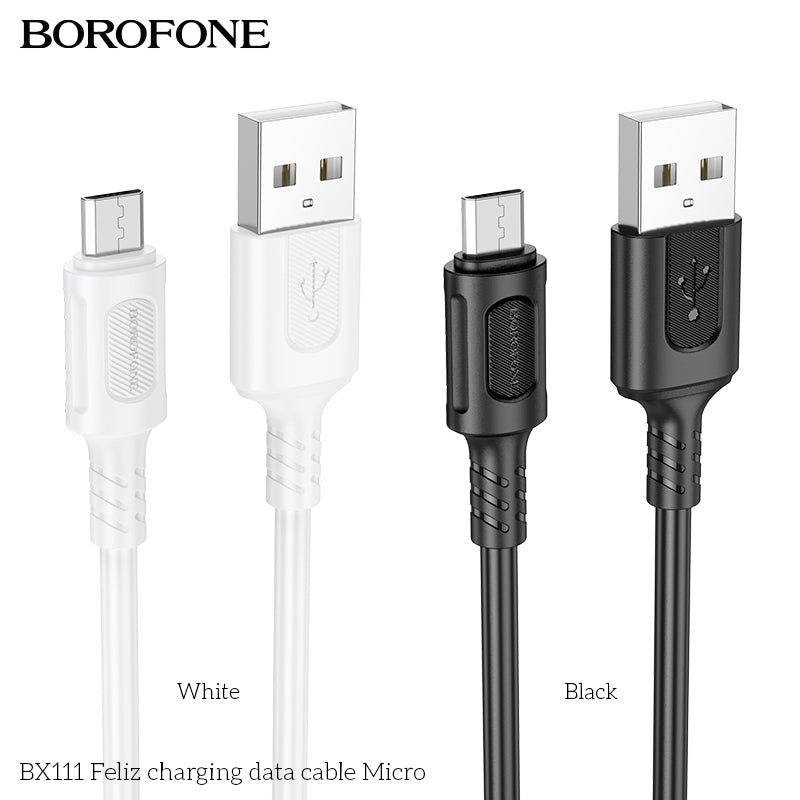 BX111 Feliz Micro USB Charging Data Cable – Strong & Reliable