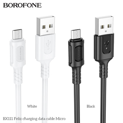 BX111 Feliz Micro USB Charging Data Cable – Strong & Reliable