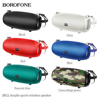 BR12 Amplio Sports Wireless Speaker – Portable Bluetooth Speaker with Powerful Sound