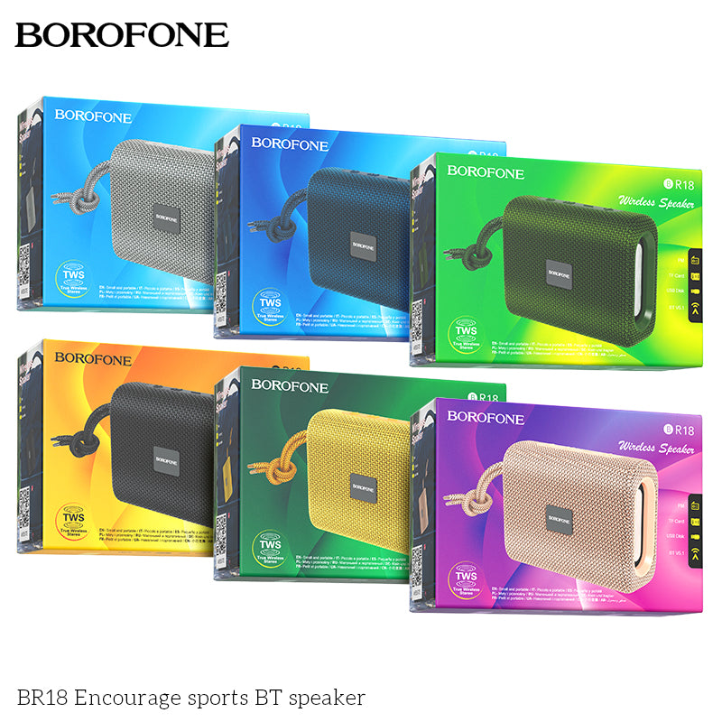 BR18 Encourage Sports Bluetooth Speaker – Portable Wireless Speaker with HD Sound