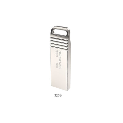 Metallic USB flash drive with 'Borofone' branding
