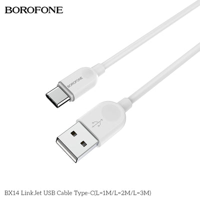 BX14 LinkJet USB Type-C Charging Data Cable (2M/3M)