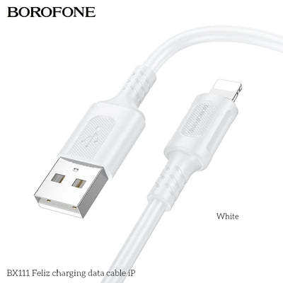 BX111 Feliz iPhone Charging Data Cable – Fast & Reliable