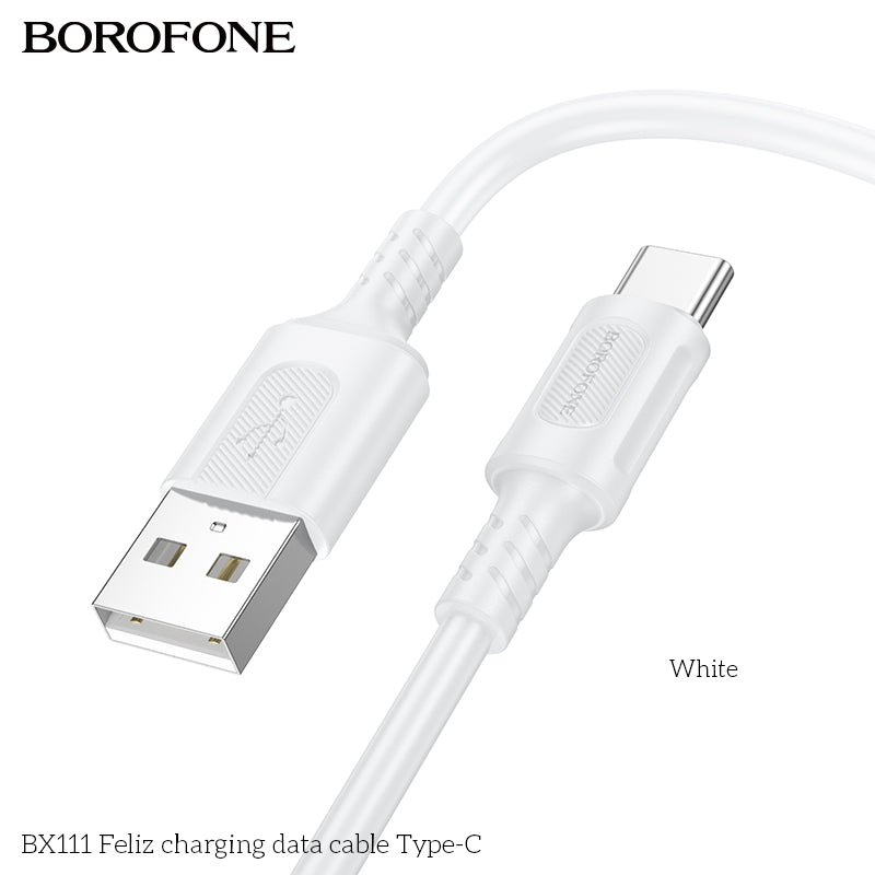 BX111 Feliz Type-C Charging Data Cable – Fast & Durable