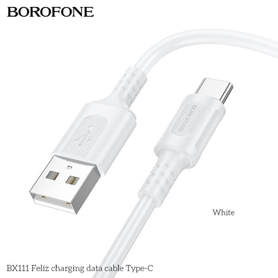 BX111 Feliz Type-C Charging Data Cable – Fast & Durable