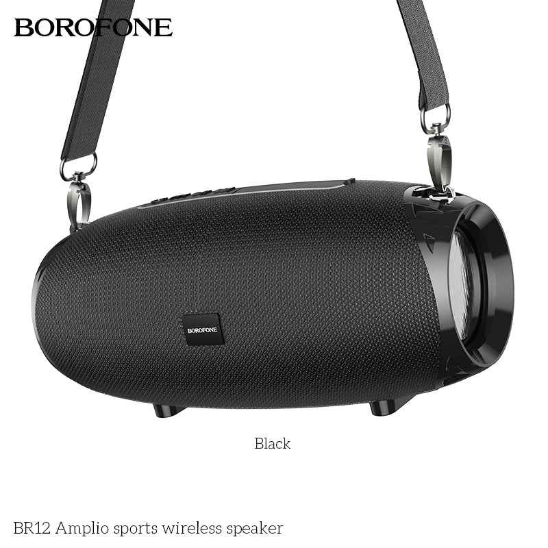BR12 Amplio Sports Wireless Speaker – Portable Bluetooth Speaker with Powerful Sound