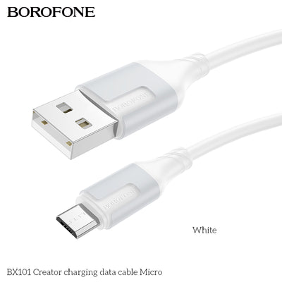 BX101 Creator Micro USB Charging Data Cable – Fast & Reliable