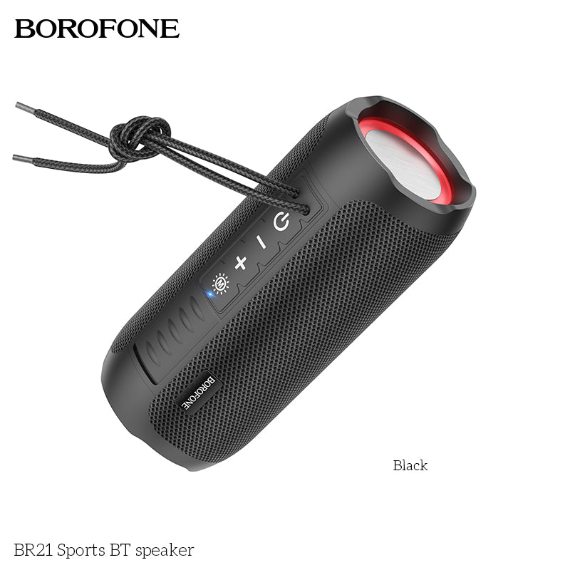 BR21 Sports Bluetooth Speaker – Portable Wireless Speaker with Powerful Bass