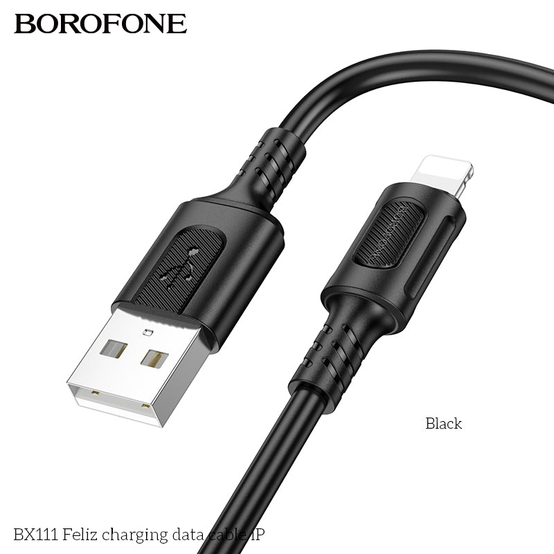BX111 Feliz iPhone Charging Data Cable – Fast & Reliable