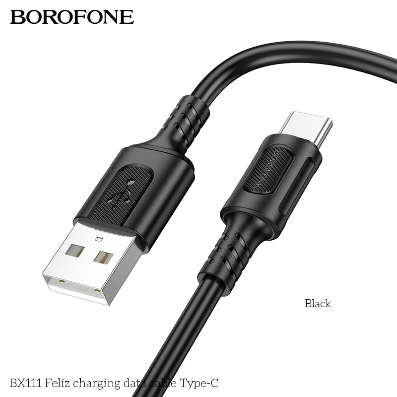 BX111 Feliz Type-C Charging Data Cable – Fast & Durable