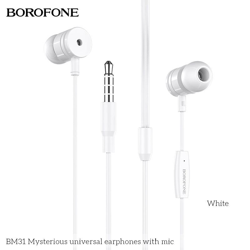 BM31 Mysterious – Clear Sound Wired Earphones with Mic