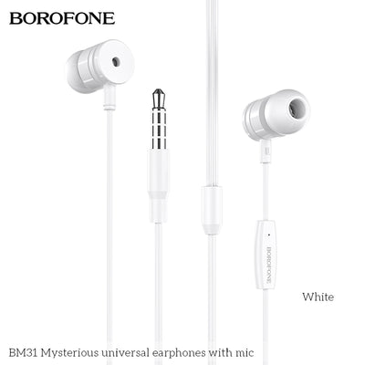 BM31 Mysterious – Clear Sound Wired Earphones with Mic
