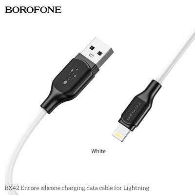BX42 Encore Silicone iPhone Charging Data Cable