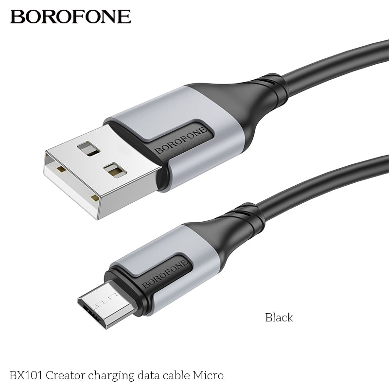 BX101 Creator Micro USB Charging Data Cable – Fast & Reliable
