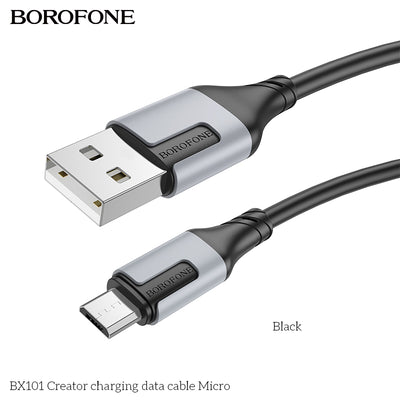 BX101 Creator Micro USB Charging Data Cable – Fast & Reliable