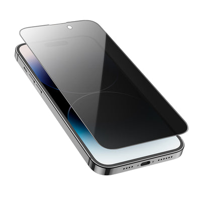 Diamond Armor Anti-Spy Tempered Glass for iPhone 15 Pro Max (10PCS) – Full Screen Protector Set