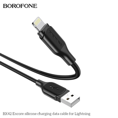 BX42 Encore Silicone iPhone Charging Data Cable