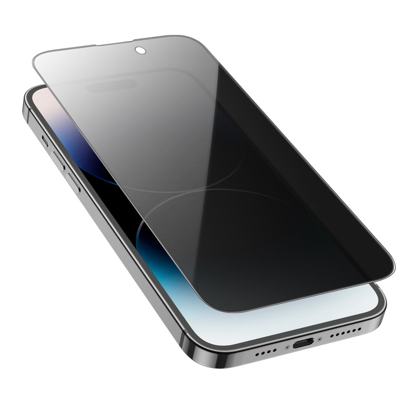 Diamond Armor Anti-Spy Tempered Glass for iPhone 14 Pro (10PCS) – Full Screen Protector Set