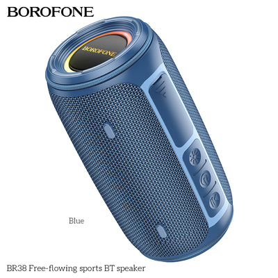 Blue Borofone BR38 sports Bluetooth speaker