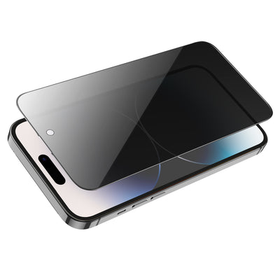 Diamond Armor Anti-Spy Tempered Glass for iPhone 14 Pro Max (10PCS) – Full Screen Protector Set