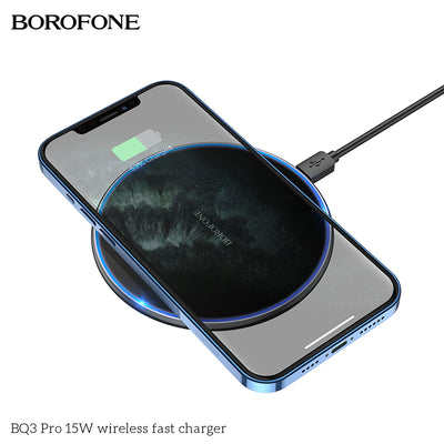 BQ3 Pro 15W Wireless Fast Charger – Quick & Reliable Charging in Ireland