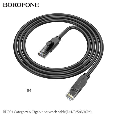BUS01 Cat6 Gigabit Network Cable – Ethernet LAN Cable (1M / 5M / 10M)