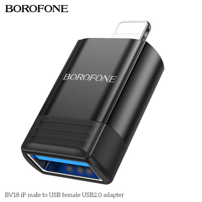 BV18 iP Male to USB Female USB2.0 Adapter – Fast & Reliable Connection