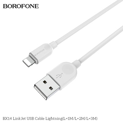 BX14 LinkJet USB iP Charging Data Cable (2M/3M)