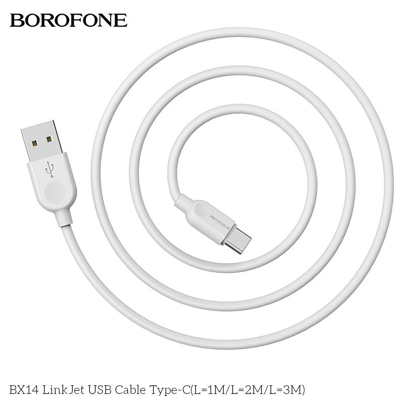 BX14 LinkJet USB Type-C Charging Data Cable (2M/3M)
