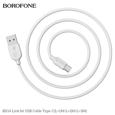 BX14 LinkJet USB Type-C Charging Data Cable (2M/3M)